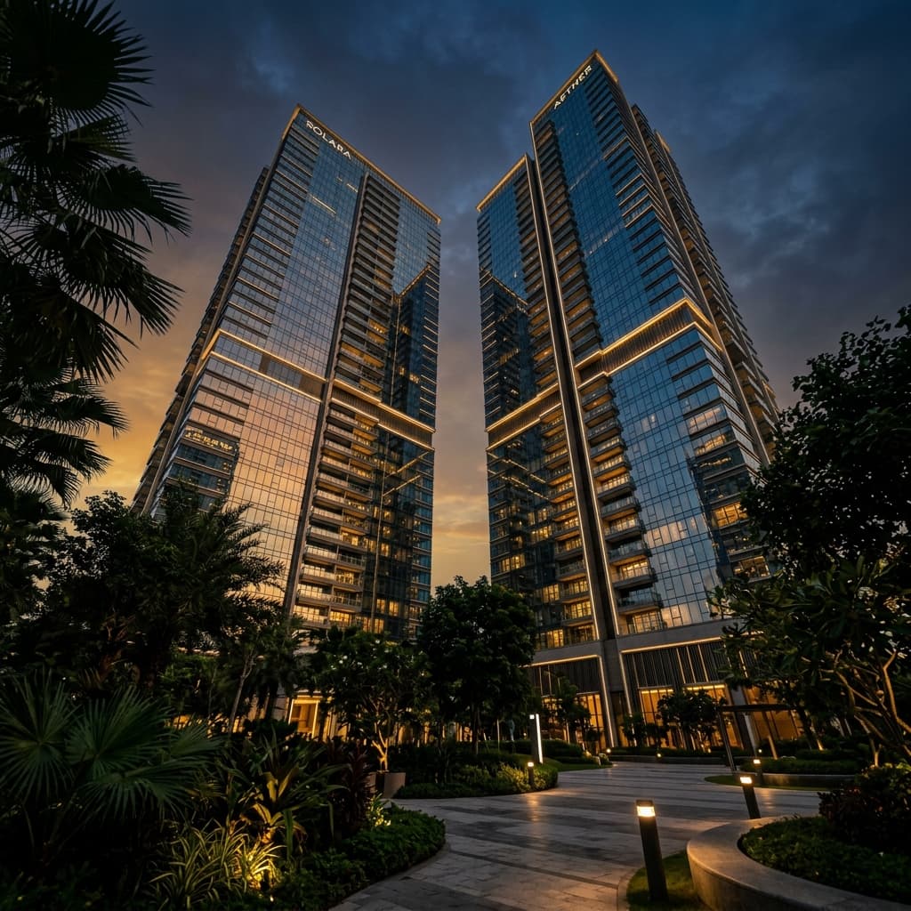 Luxury highrise architecture